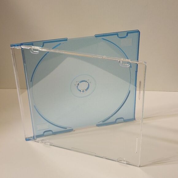 10 for $10 Slim Jewel Case Blue New Unused - Picture 1 of 1